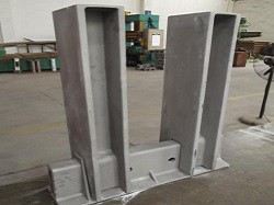 Bearing support housing Bearing support housing
